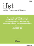 Cover: ifst-Schrift 555 - Finanzen u. Steuern