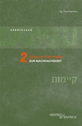 Cover: J&uuml;dische Positionen zur Nachhaltigkeit - Hentrich und Hentrich Verlag Berlin