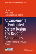 Cover: Advancements in Embedded System Design and Robotic Applications - Springer