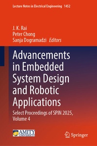 Enlarge image Cover: Advancements in Embedded System Design and Robotic Applications - Springer