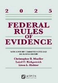 Abbildung von: Federal Rules of Evidence - Aspen Publishing