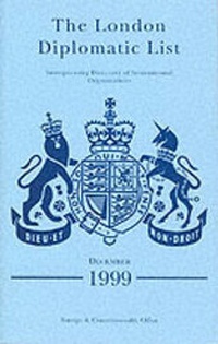 Abbildung von: The London Diplomatic List: December 1999 - Stationery Office Books