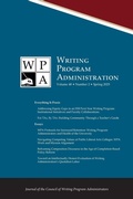 Cover: Wpa - Parlor Press