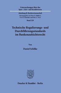 Abbildung von: Technische Regulierungs- und Durchführungsstandards im Bankenaufsichtsrecht - Duncker & Humblot