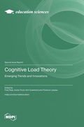 Cover: Cognitive Load Theory - MDPI AG