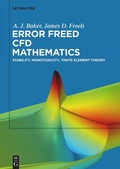 Cover: Error Freed CFD Mathematics - De Gruyter