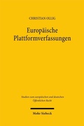 Abbildung von: Europäische Plattformverfassungen - Mohr Siebeck