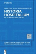Cover: Historia Hospitalium - De Gruyter Oldenbourg