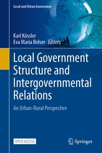 Abbildung von: Local Government Structure and Intergovernmental Relations - Springer