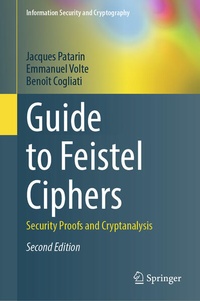 Enlarge image Cover: Guide to Feistel Ciphers - Springer