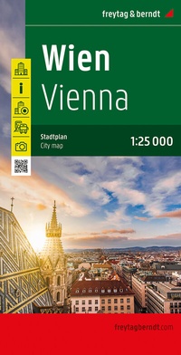 Abbildung von: Wien, Stadtplan 1:25.000, freytag & berndt - Freytag-Berndt und ARTARIA