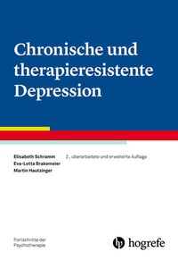 Abbildung von: Chronische und therapieresistente Depression - Hogrefe
