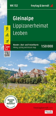 Abbildung von: Gleinalpe, Wander-, Rad- und Freizeitkarte 1:50.000, freytag & berndt, WK 132 - Freytag-Berndt und ARTARIA