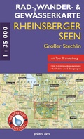 Abbildung von: Rad - Wander- und Gewässerkarte Rheinsberger Seen, Großer Stechlin - grünes herz