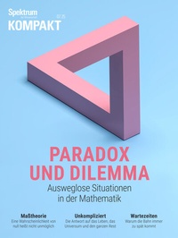 Abbildung von: Spektrum Kompakt 4/2025 - Paradox und Dilemma - Spektrum der Wissenschaft