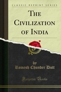 Cover: Civilization of India - Forgotten Books