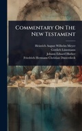 Cover: Commentary On The New Testament - Hutson Street Press