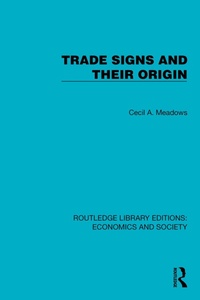 Enlarge image Cover: Trade Signs and their Origin - Routledge