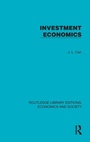 Cover: Investment Economics - Routledge
