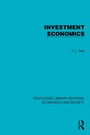 Cover: Investment Economics - Routledge