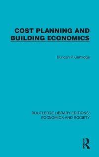 Enlarge image Cover: Cost Planning and Building Economics - Routledge