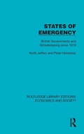 Cover: States of Emergency - Routledge