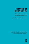 Cover: States of Emergency - Routledge