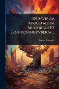 Cover: De Sevirum Augustalium Muneribus Et Condicione Pvblica ... - Hutson Street Press