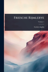 Abbildung von: Friesche Rijmlerye - Hutson Street Press