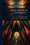 Cover: Studi E Ricerche Tassoniane ... - Hutson Street Press