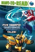 Cover: Five Terrific Transformers Earthspark Tales! - Simon Spotlight