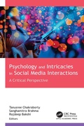 Cover: Psychology and Intricacies in Social Media Interactions - Apple Academic Press Inc.