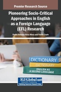 Cover: Pioneering Socio-Critical Approaches in English as a Foreign Language (EFL) Research - IGI Global