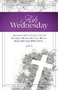 Abbildung von: Ash Wednesday Bulletin: For He Is Gracious (Package of 100) - Broadman Church Supplies