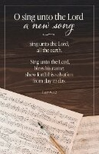 Abbildung von: General Worship Bulletin: Unto the Lord (Package of 100) - Broadman Church Supplies
