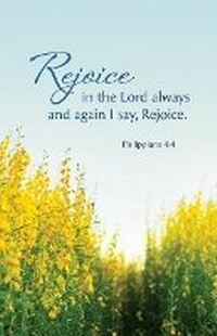 Abbildung von: General Worship Bulletin: Rejoice (Package of 100) - Broadman Church Supplies