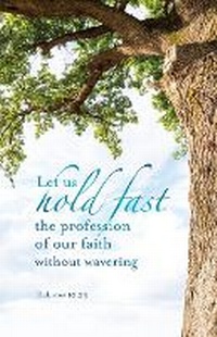 Abbildung von: General Worship Bulletin: Hold Fast (Package of 100) - Broadman Church Supplies
