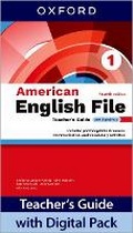 Cover: American English File fourth edition Level 1 Teacher's Guide with Digital Pack - Oxford University Press
