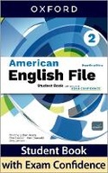 Cover: American English File fourth edition Level 2 Student Book with access to Exam Confidence - Oxford University Press