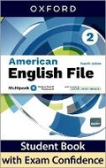 Cover: American English File fourth edition Level 2 Student Book & Workbook with access to Exam Confidence multipack B - Oxford University Press