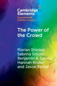 Abbildung von: The Power of the Crowd - Cambridge University Press