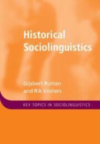 Abbildung von: Historical Sociolinguistics - Cambridge University Press