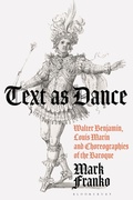 Cover: Text as Dance - Bloomsbury Academic