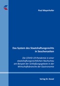 Bild: Das System des Staatshaftungsrechts in Seuchenzeiten - Kovac, Dr. Verlag