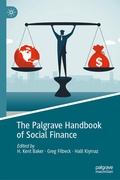 Cover: The Palgrave Handbook of Social Finance - Palgrave Macmillan