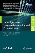Cover: Smart System for Integrated Computing and Communication - Springer