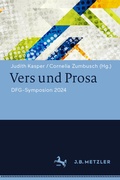 Bild: Vers und Prosa - J.B. Metzler
