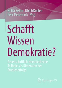 Abbildung von: Schafft Wissen Demokratie? - Springer VS