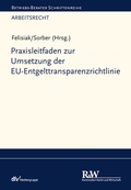 Cover: Praxisleitfaden zur Umsetzung der EU-Entgelttransparenzrichtlinie - Fachmedien Recht und Wirtschaft