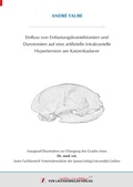 Bild: Einfluss von Entlastungskraniektomien und Durotomien auf eine artifizielle intrakranielle Hypertension am Katzenkadaver - VVB Laufersweiler Verlag